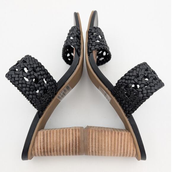 DV Dolce Vita Hobbs Strappy High Block Heels Sandals Women's Black Size US8 EU39 - Picture 7 of 11